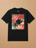 Camisa Oversized Botânica Pet - Rottweiler