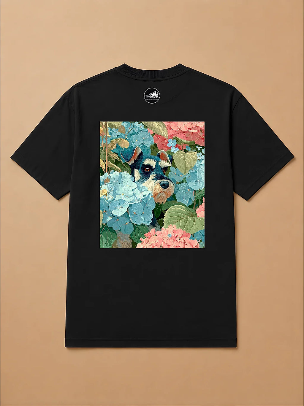 Camisa Oversized Botânica Pet - Schnauzer