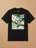 Camisa Oversized Botânica Pet - Shih Tzu