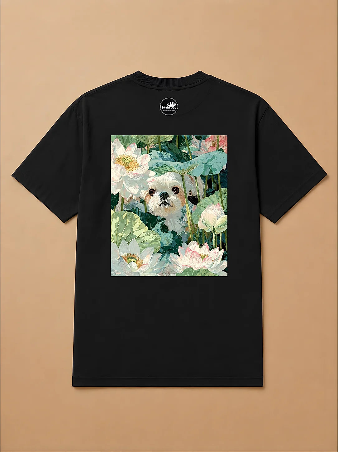 Camisa Oversized Botânica Pet - Shih Tzu