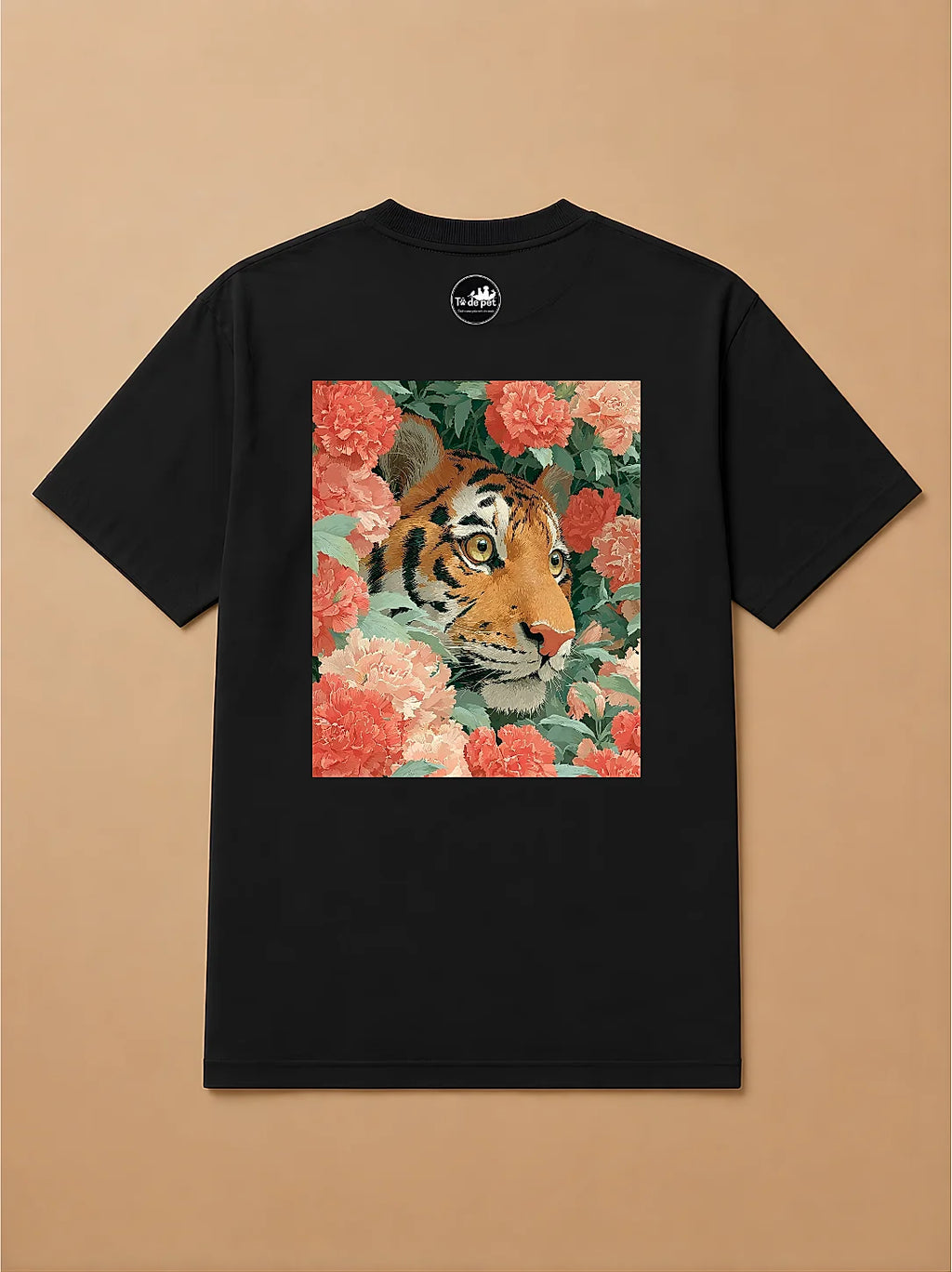 Camisa Oversized Botânica Pet - Tigre