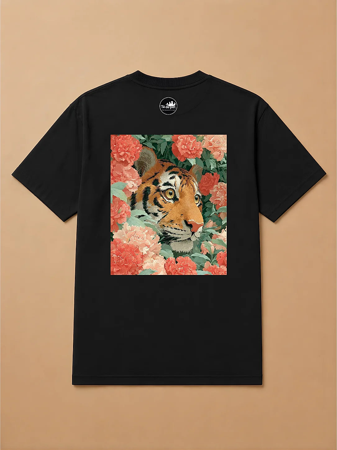 Camisa Oversized Botânica Pet - Tigre