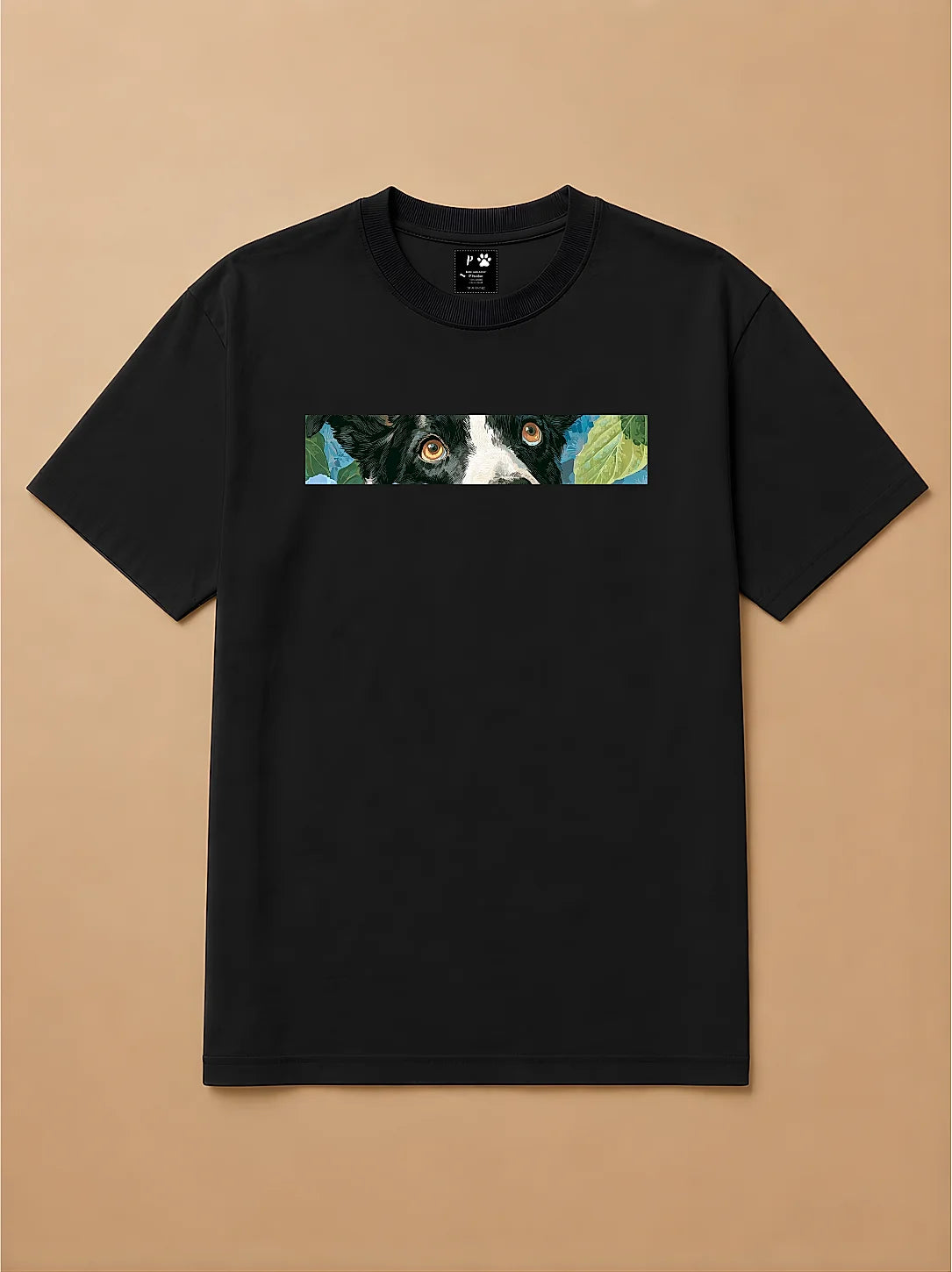Camisa Oversized Botânica Pet - Border Collie