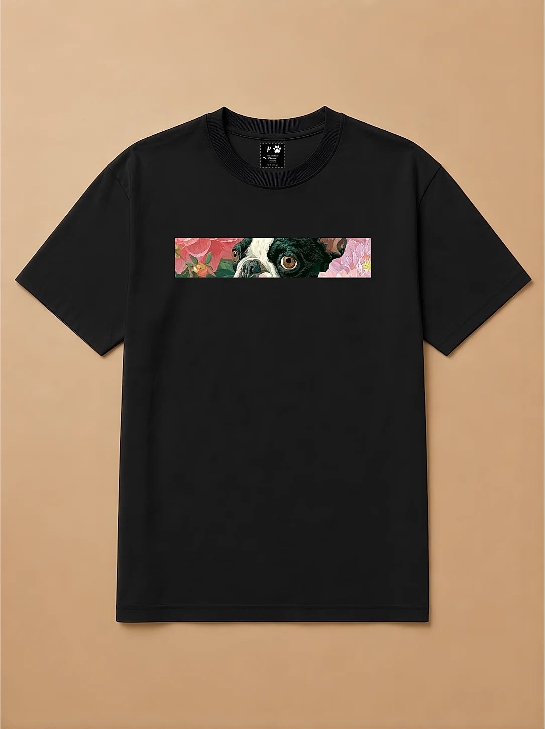 Camisa Oversized Botânica Pet - Bulldog Francês