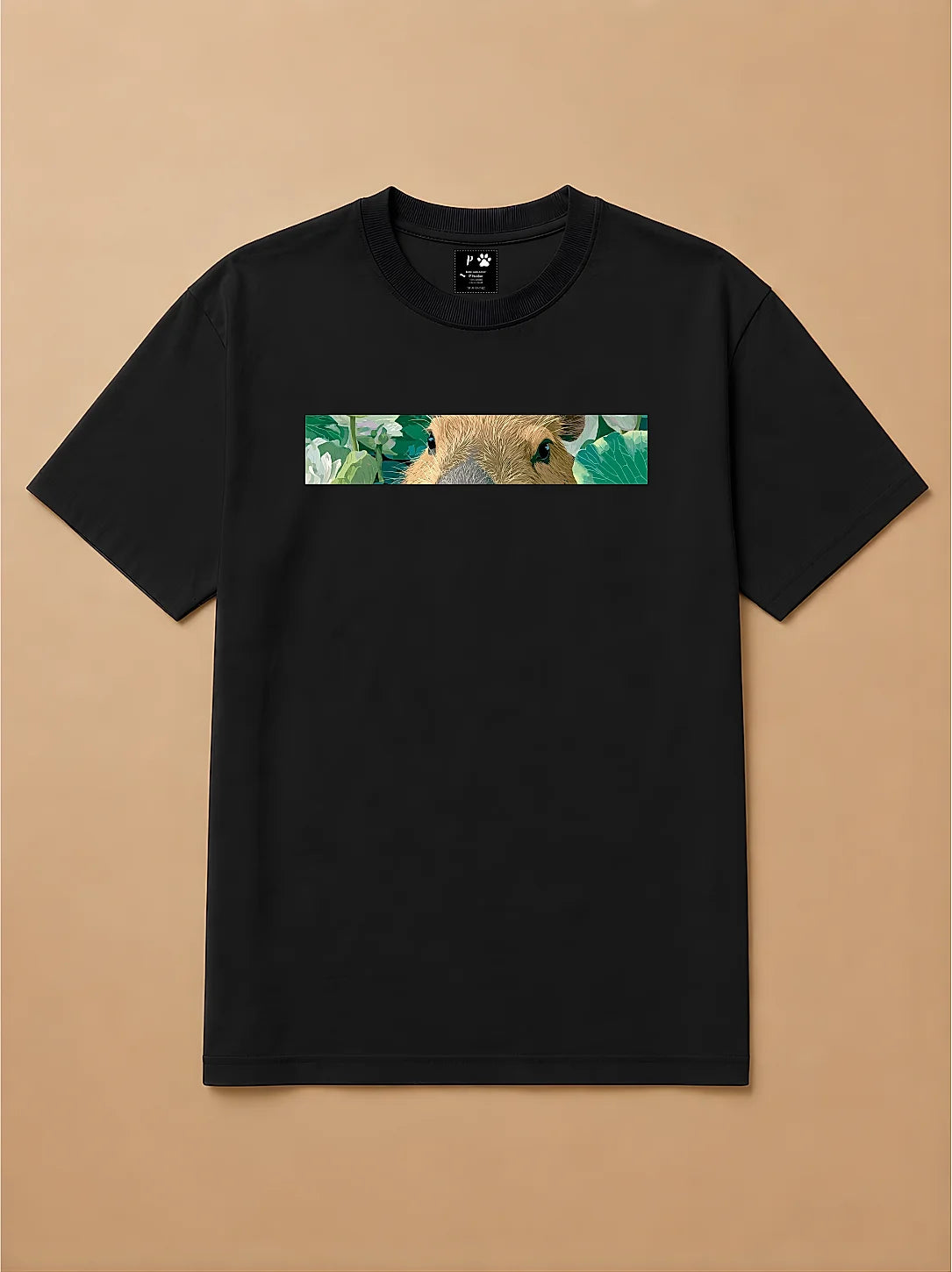 Camisa Oversized Botânica Pet - Capivara
