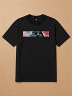 Camisa Oversized Botânica Pet - Corvo