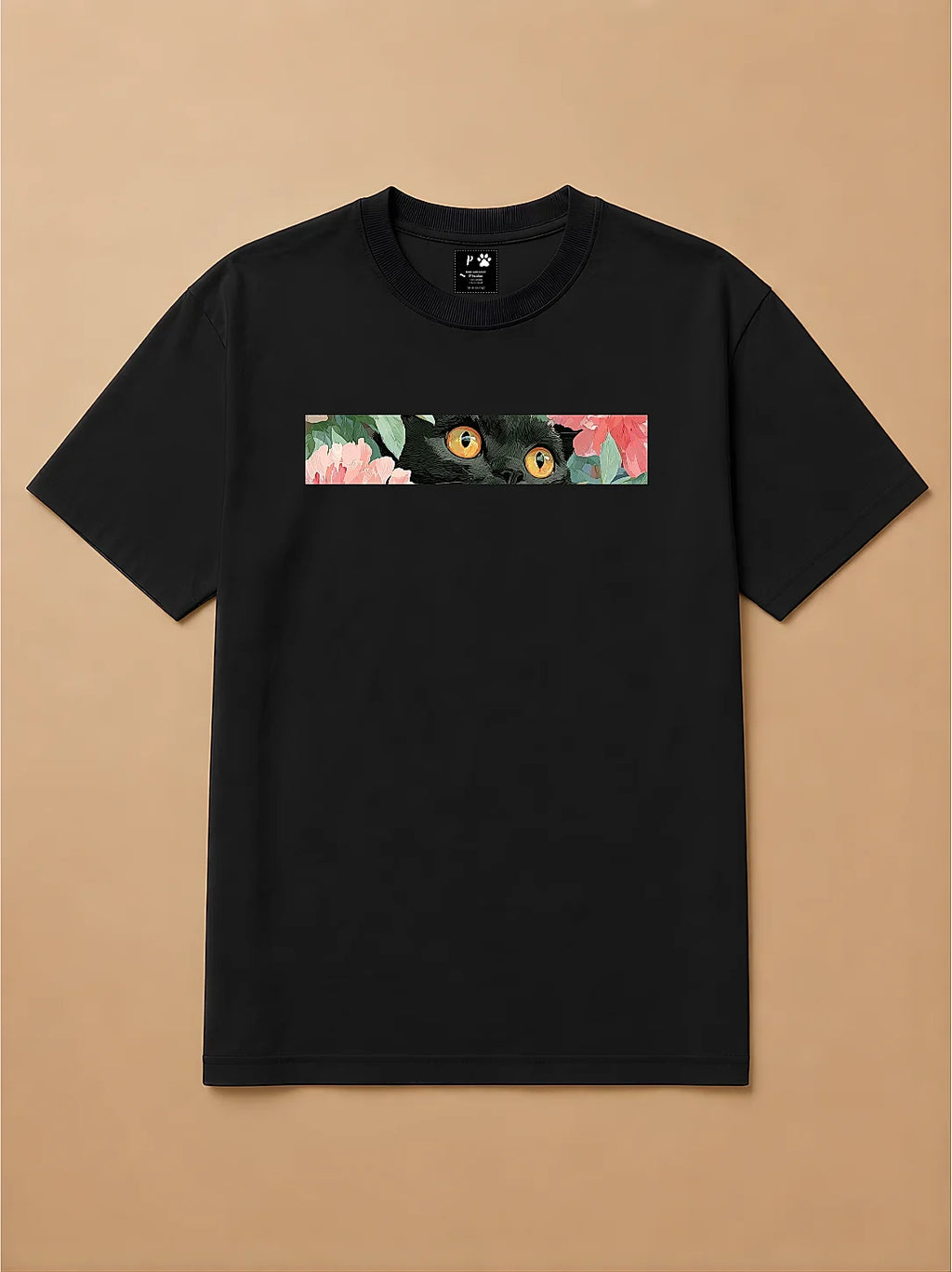 Camisa Oversized Botânica Pet - Gato Escocês