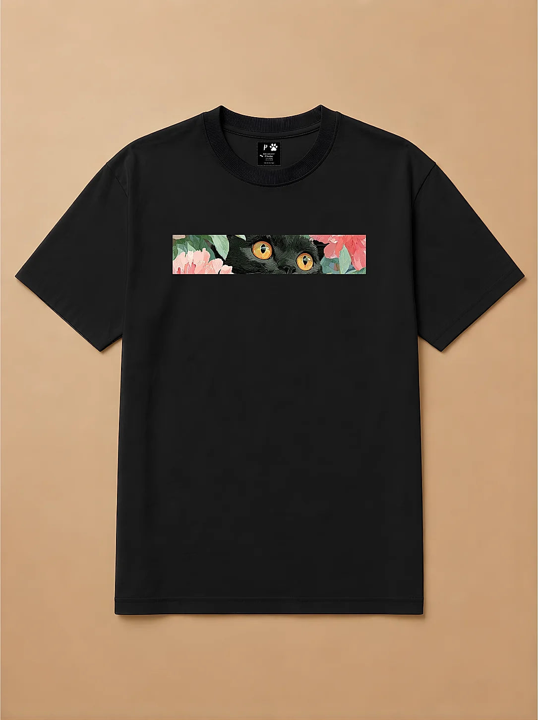 Camisa Oversized Botânica Pet - Gato Escocês