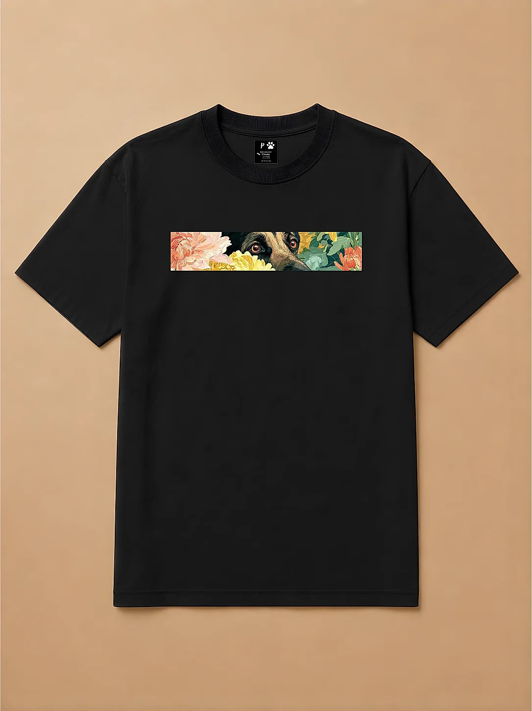 Camisa Oversized Botânica Pet - Pastor Alemão