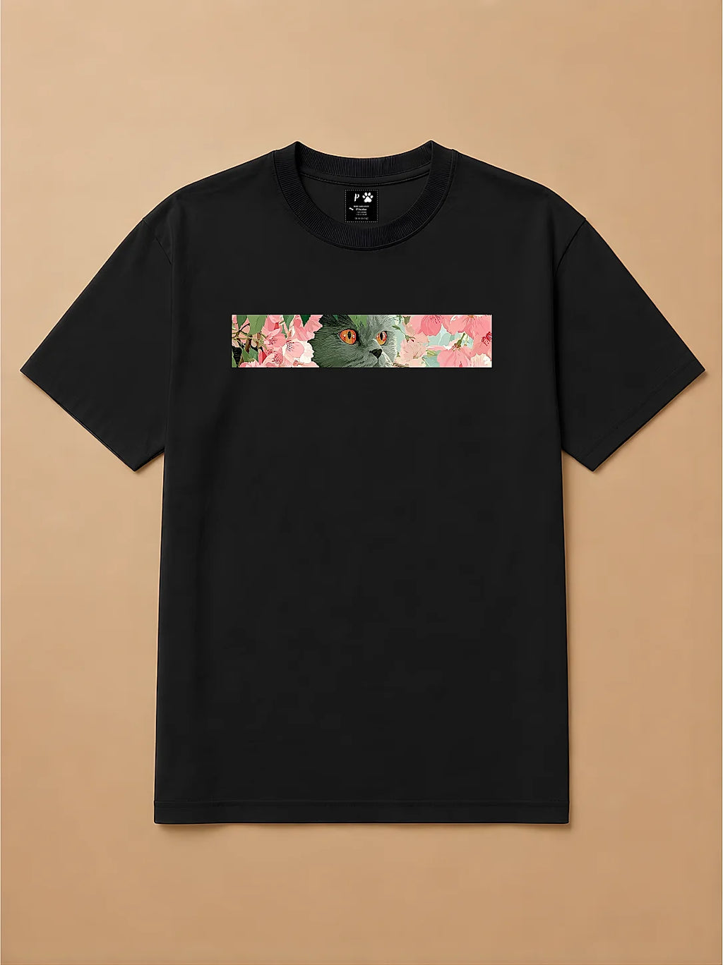 Camisa Oversized Botânica Pet - Gato Persa
