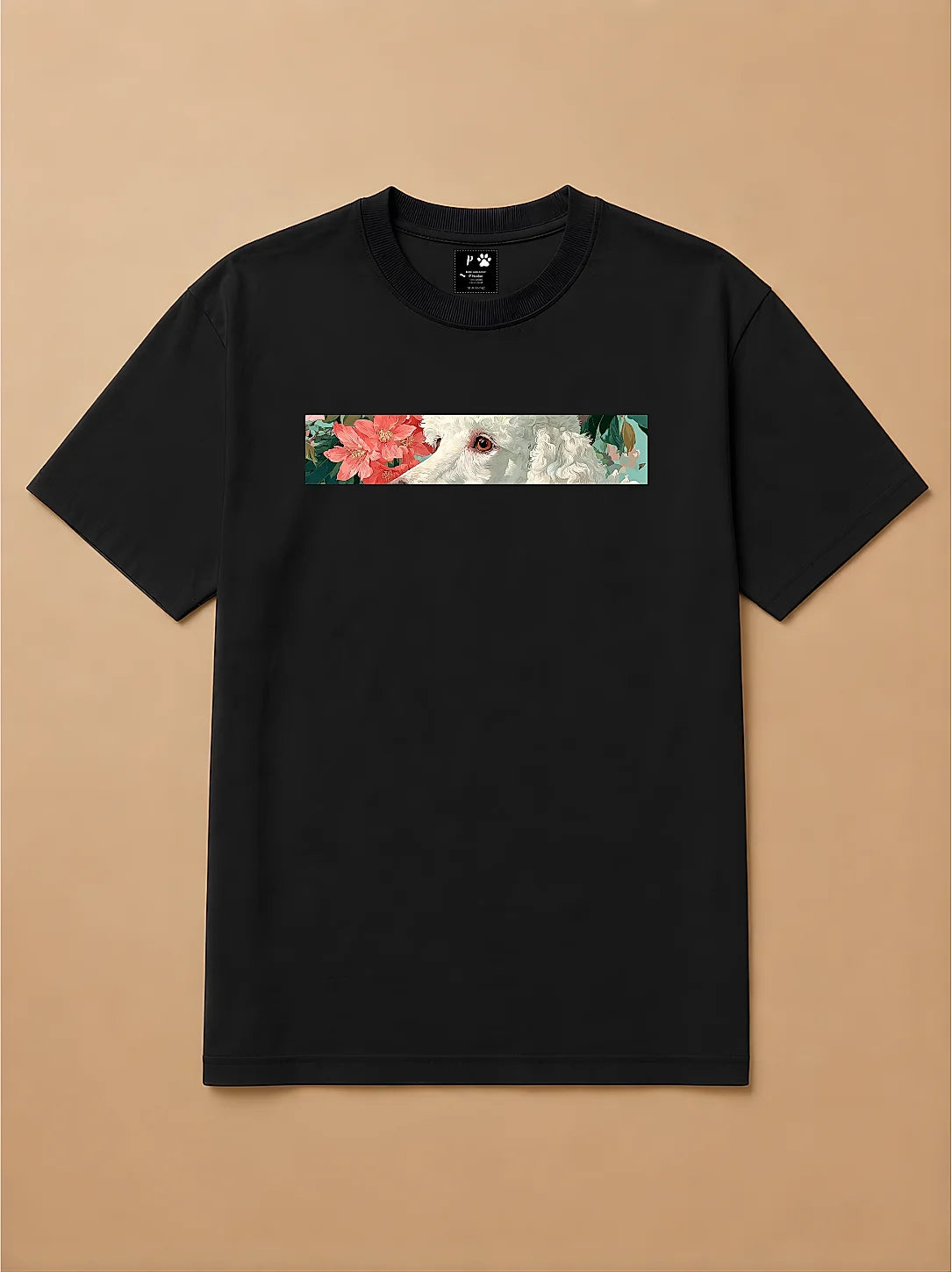 Camisa Oversized Botânica Pet - Poodle