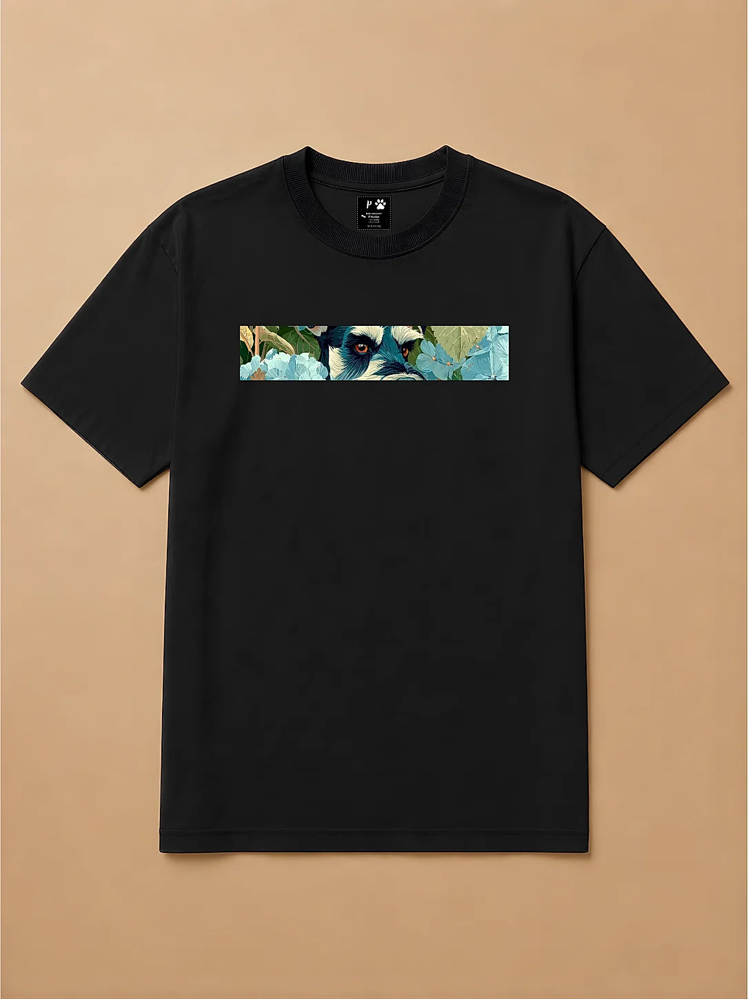 Camisa Oversized Botânica Pet - Schnauzer