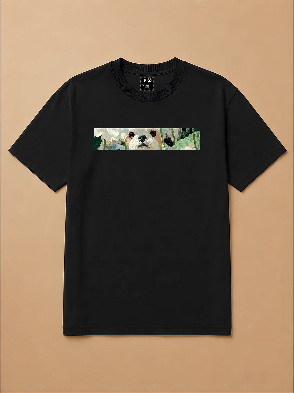 Camisa Oversized Botânica Pet - Shih Tzu