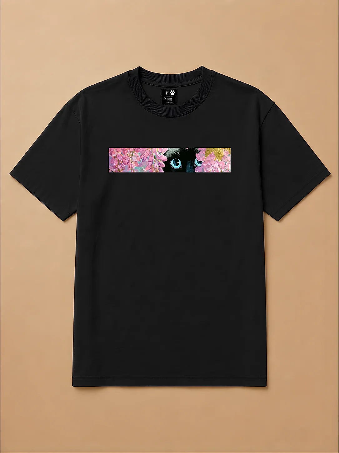 Camisa Oversized Botânica Pet - Gato Siamês