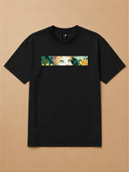 Camisa Oversized Botânica Pet - Gato Tricolor