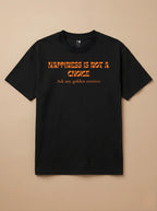 Camisa HAPPINESS IS NOT A CHOICE Ask any golden retriver