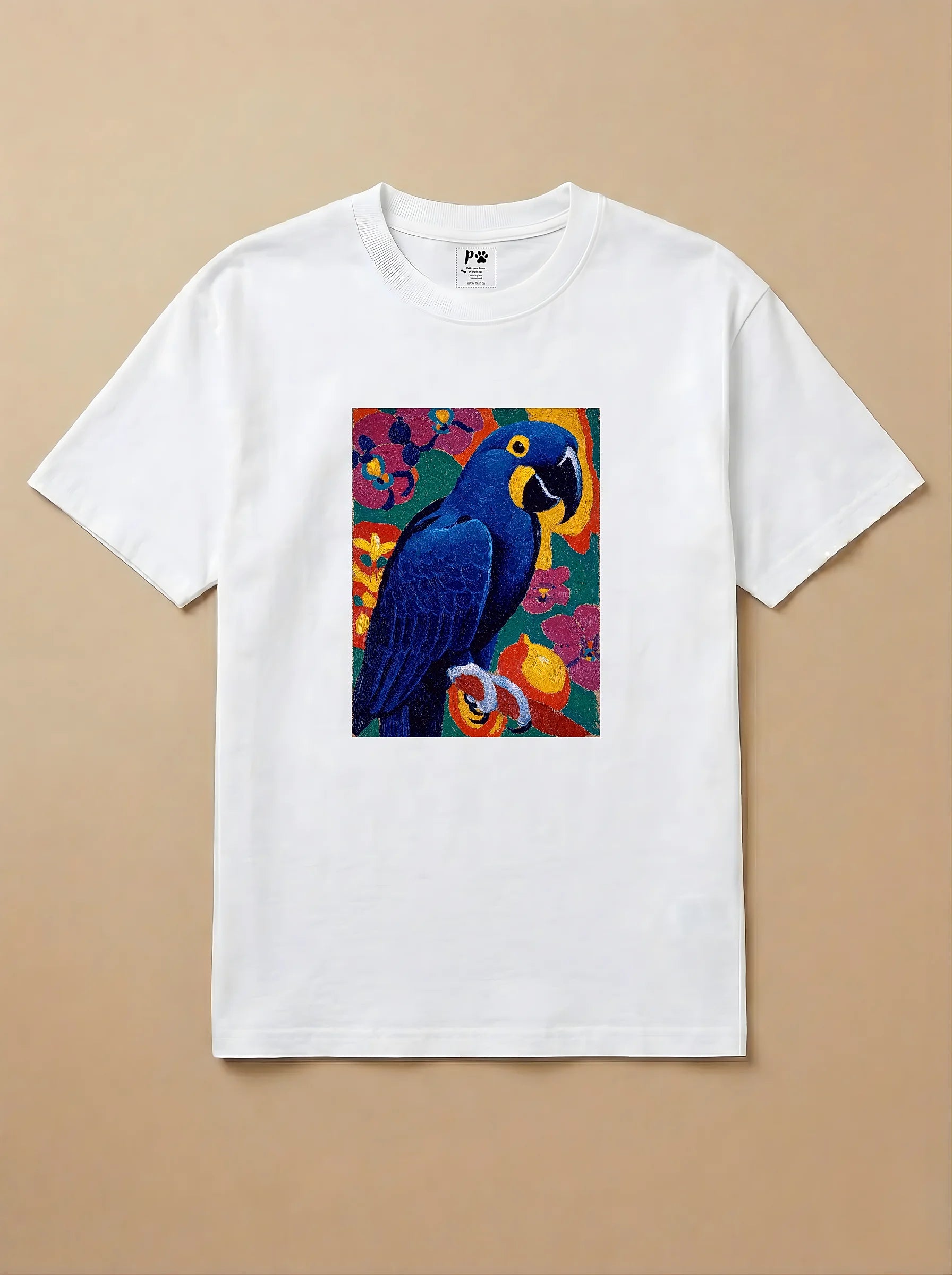 Camisa Fauvismo - Arara Azul