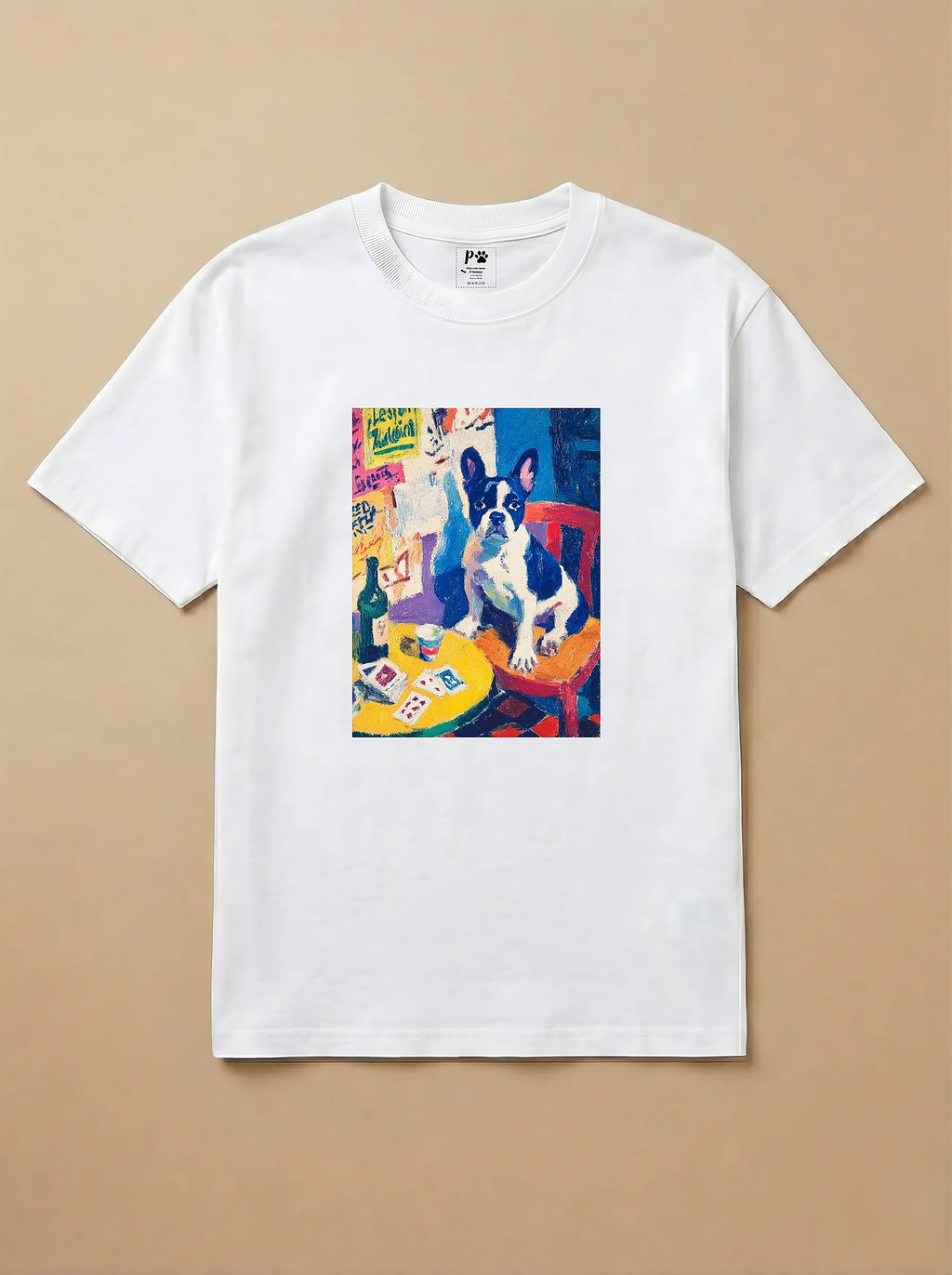 Camisa Fauvismo - Bulldog Francês