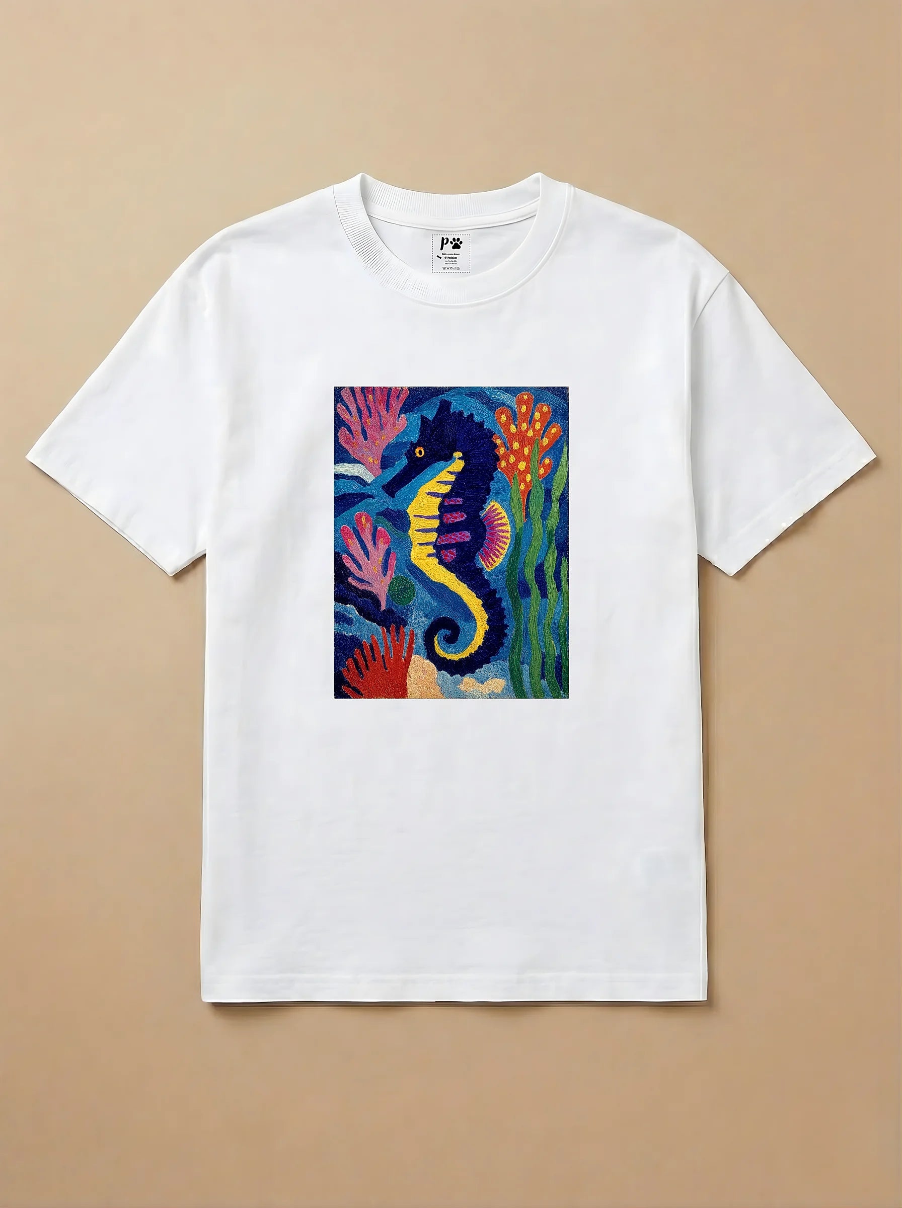 Camisa Fauvismo - Cavavalo Marinho