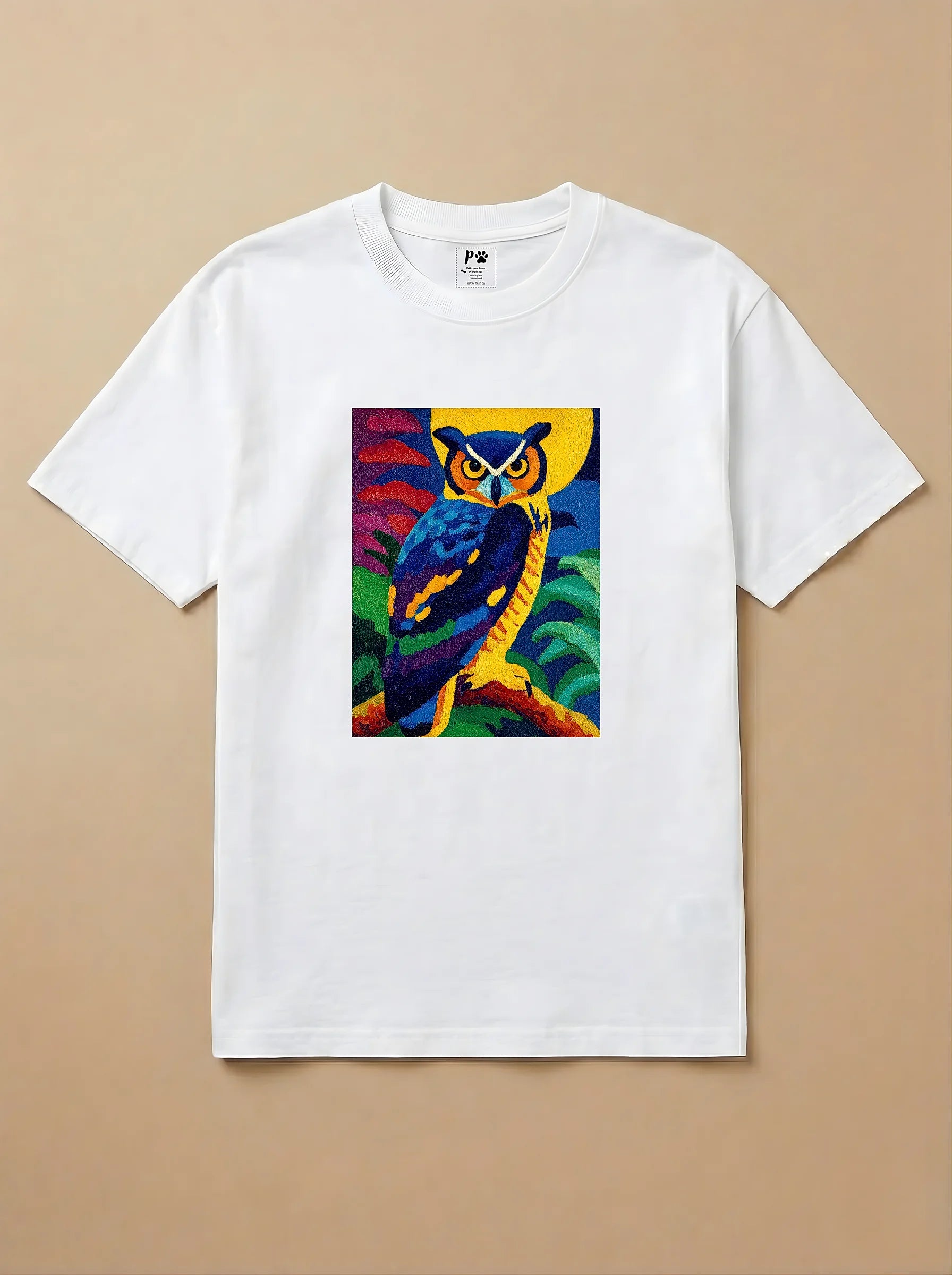 Camisa Fauvismo - Coruja