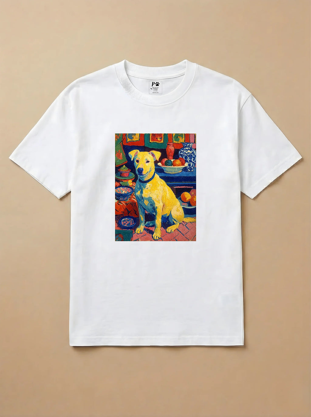 Camisa Fauvismo - Caramelo