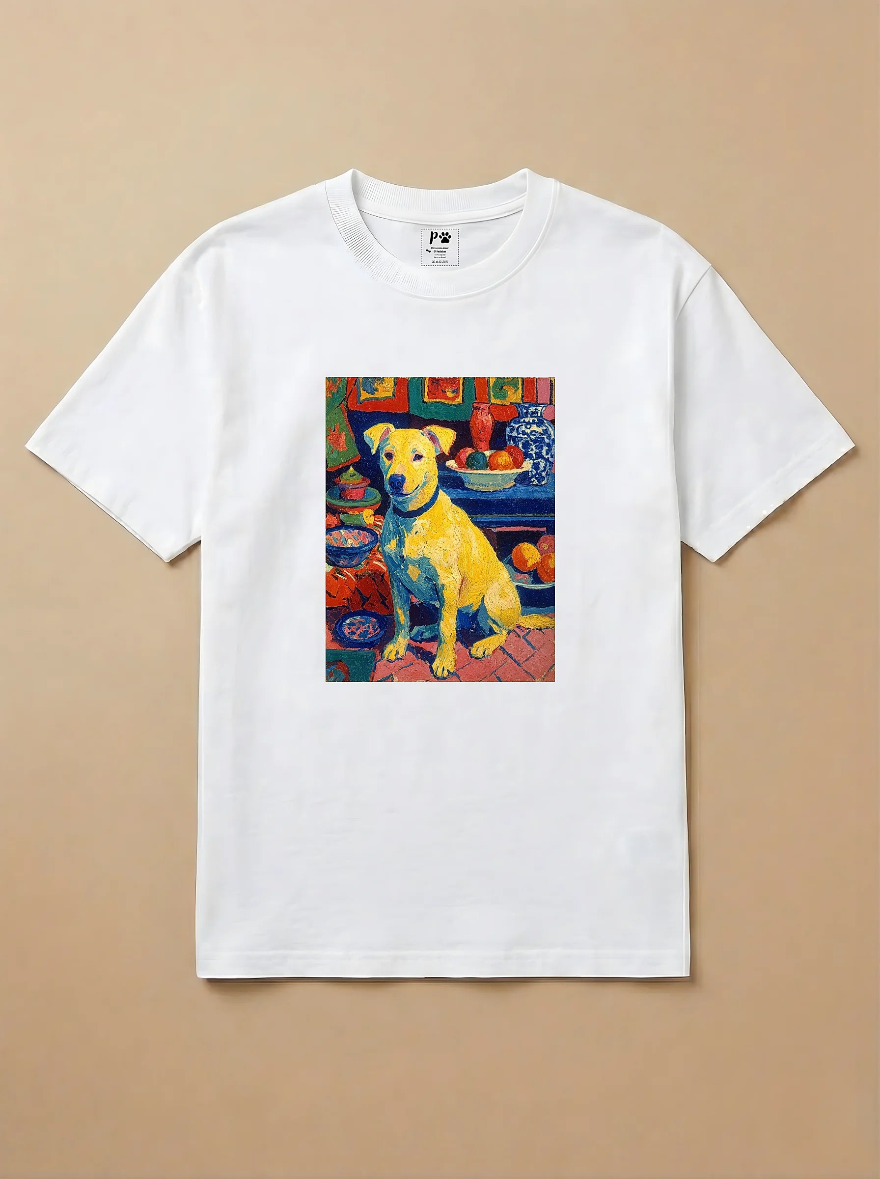 Camisa Fauvismo - Caramelo