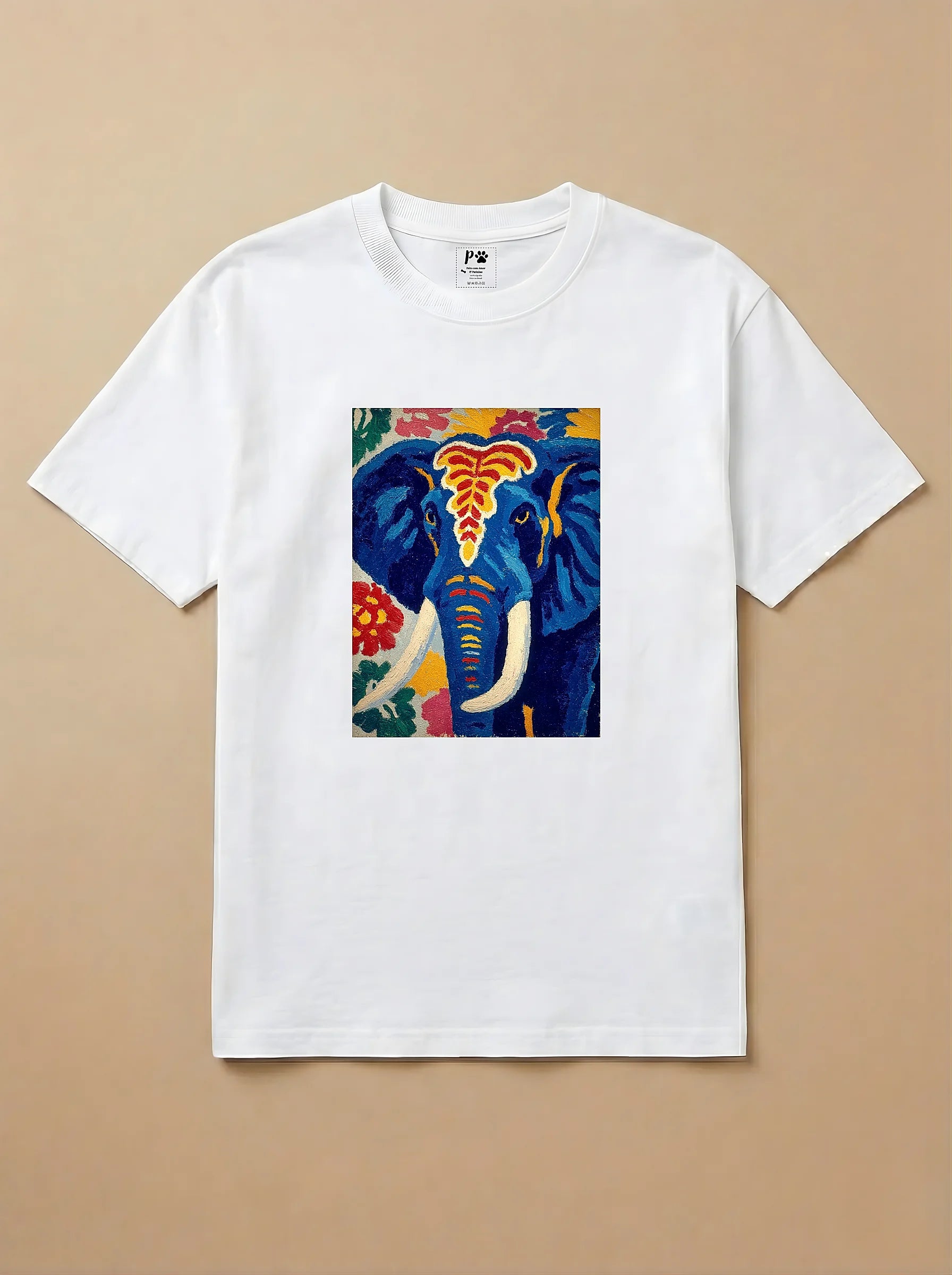 Camisa Fauvismo - Elefante