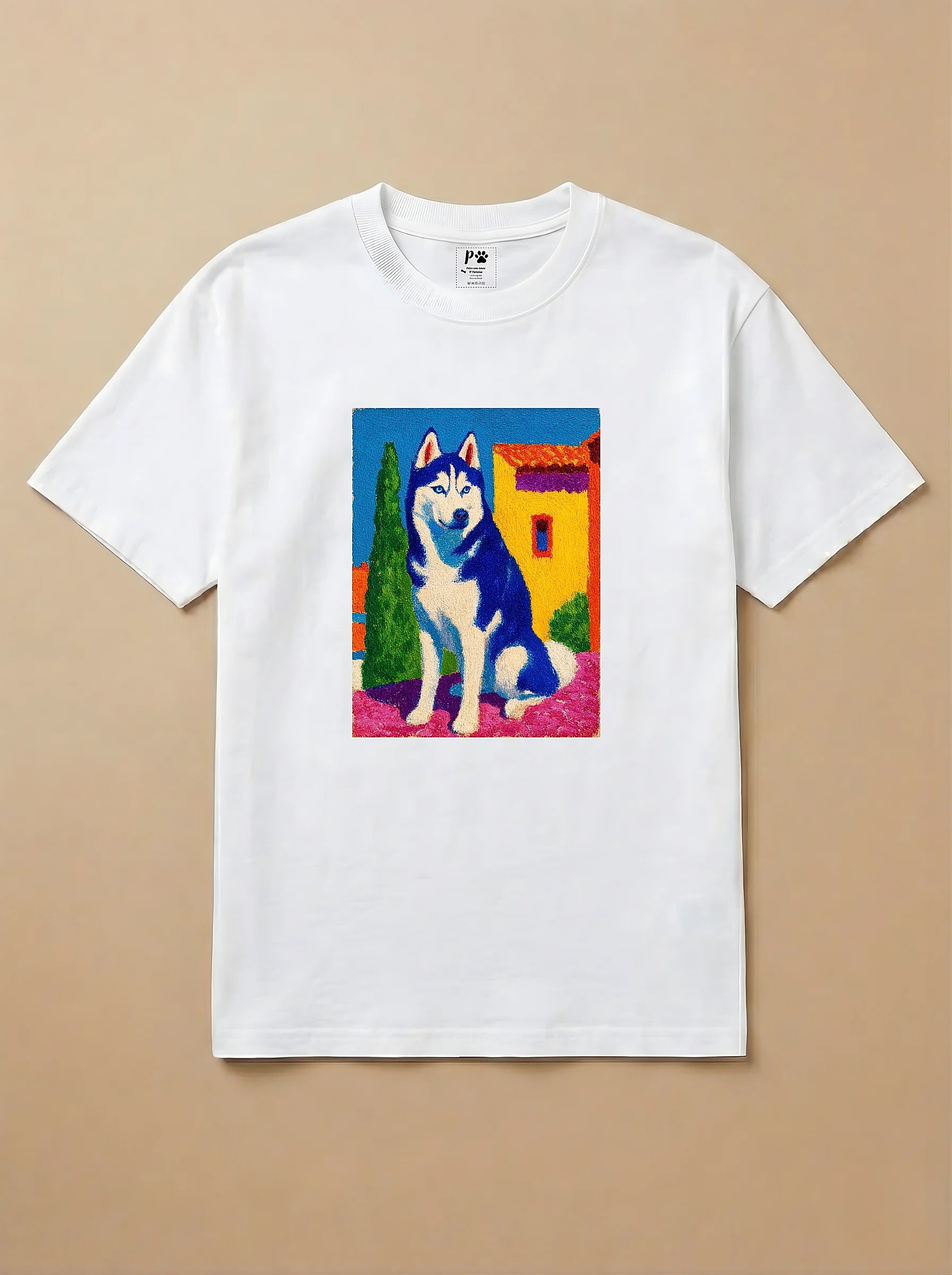 Camisa Fauvismo - Husky