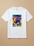 Camisa Fauvismo - Leão