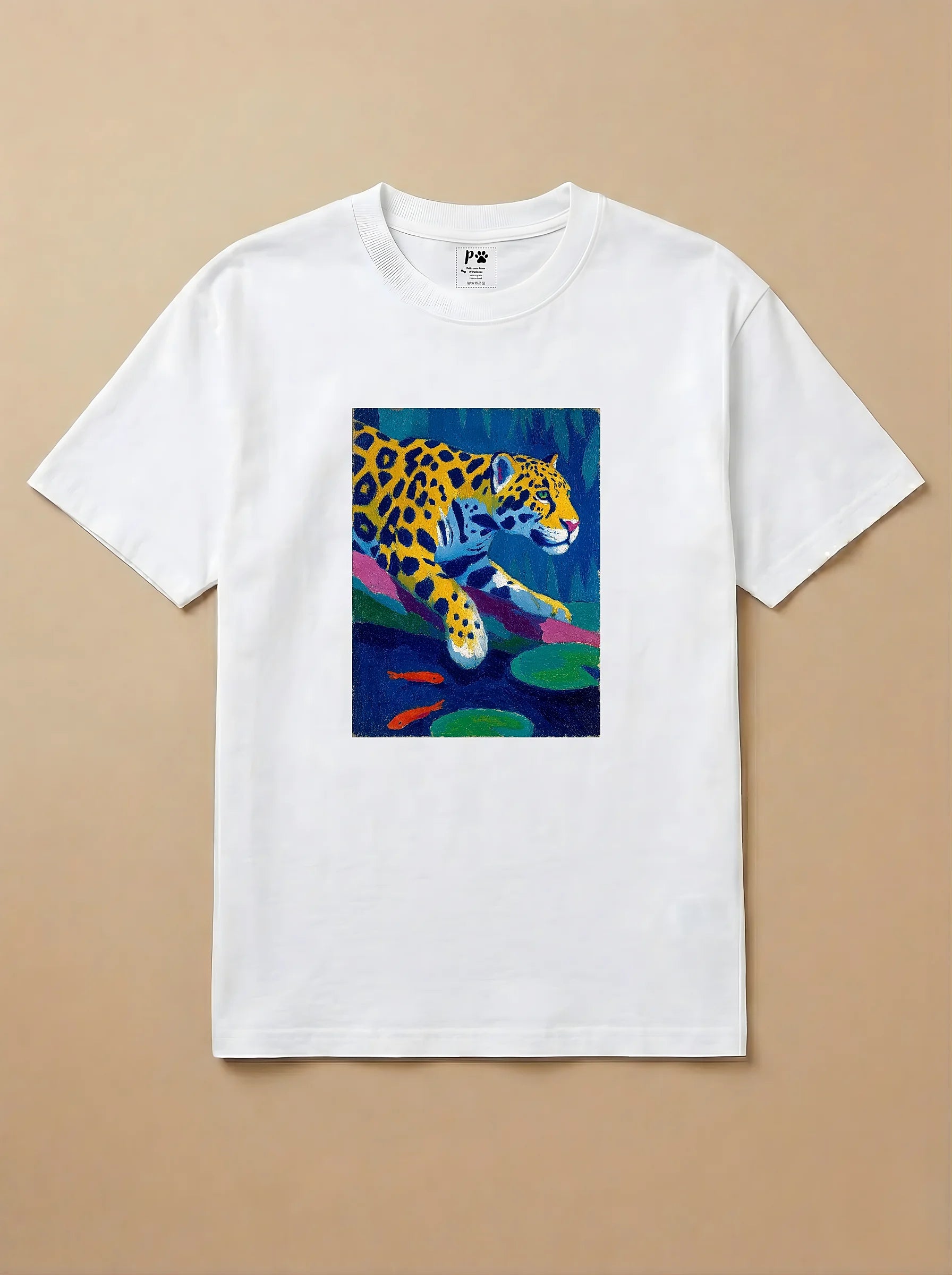 Camisa Fauvismo - Onça Pintada
