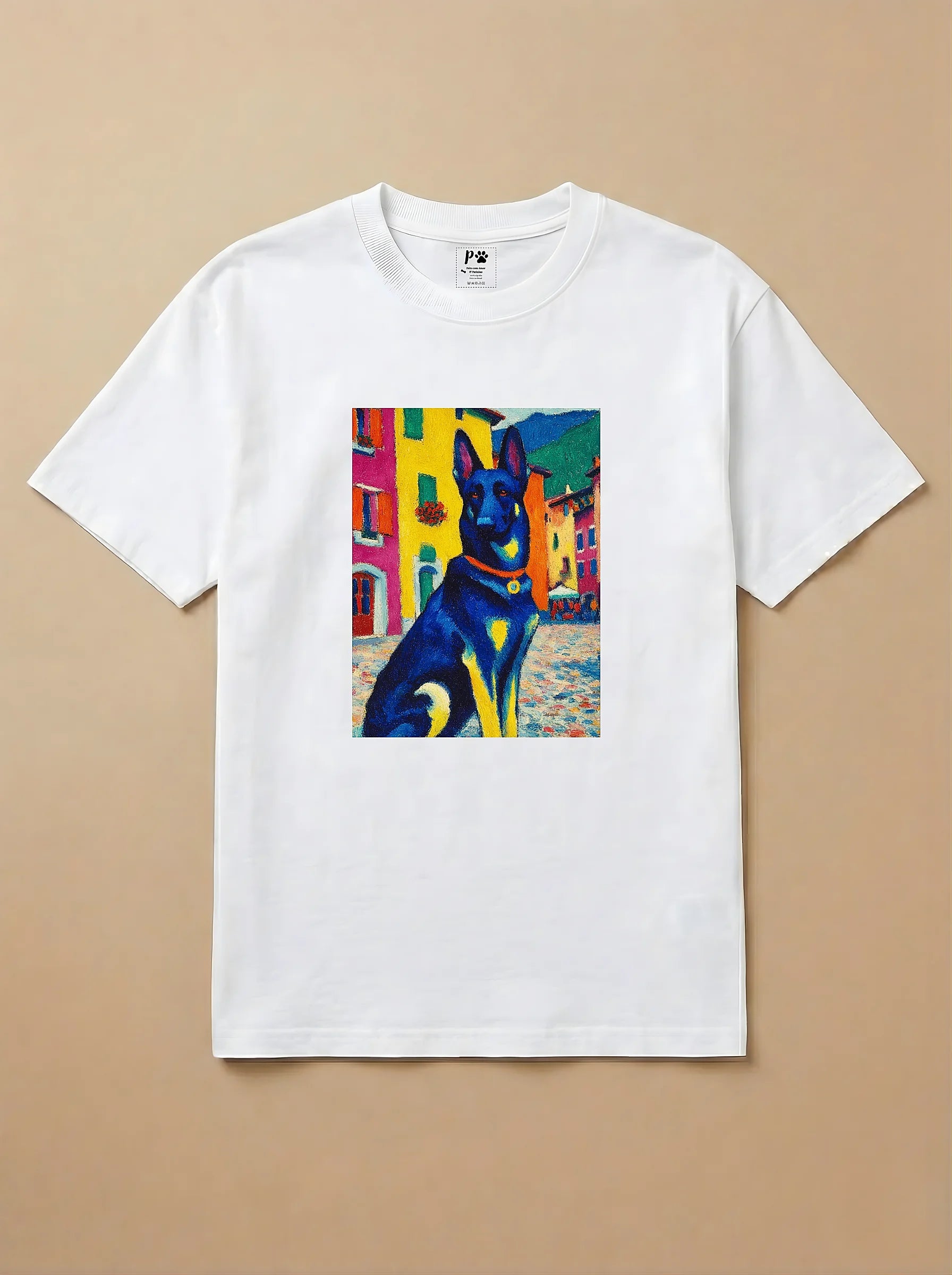 Camisa Fauvismo - Pastor Alemão
