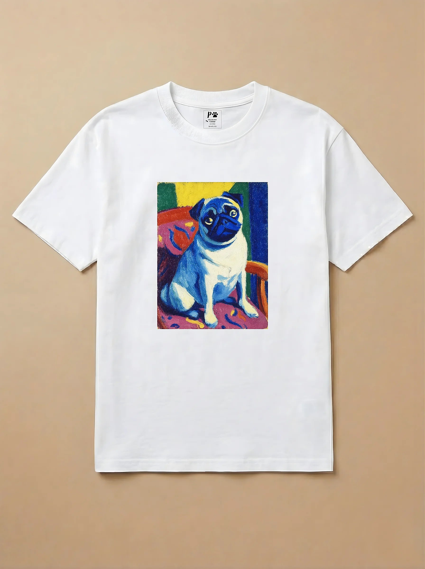 Camisa Fauvismo - Pug