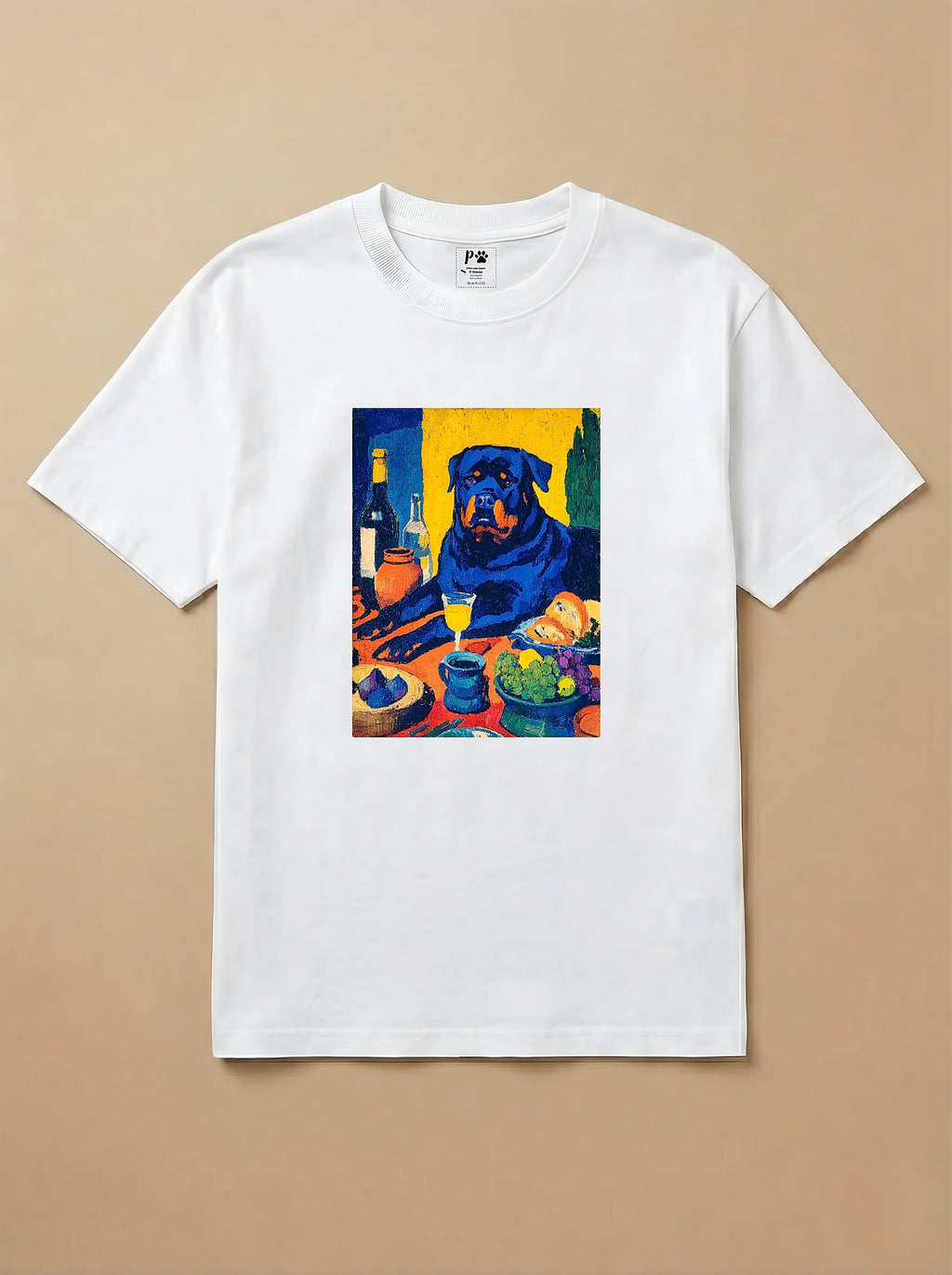 Camisa Fauvismo - Rottweiler