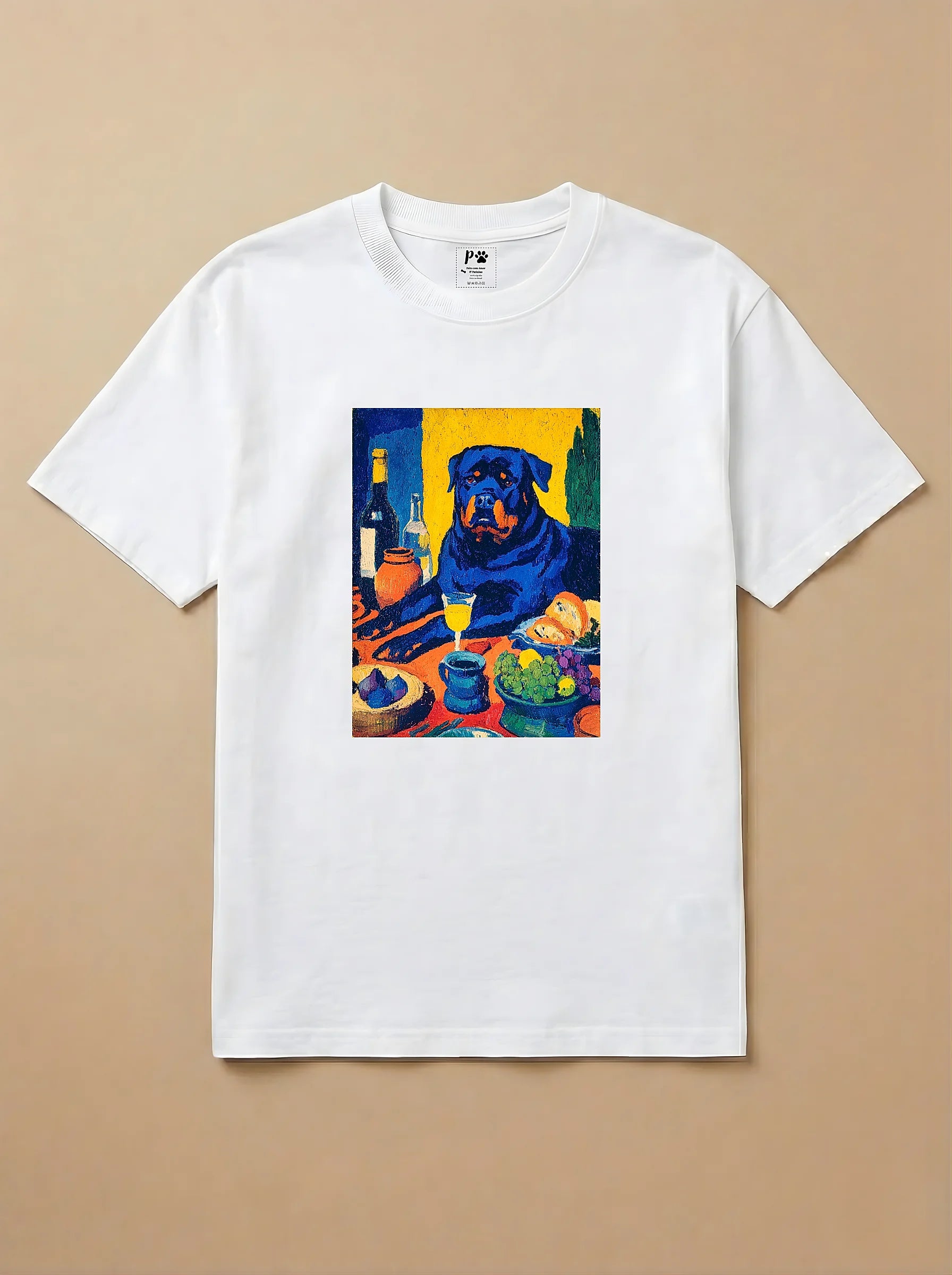 Camisa Fauvismo - Rottweiler