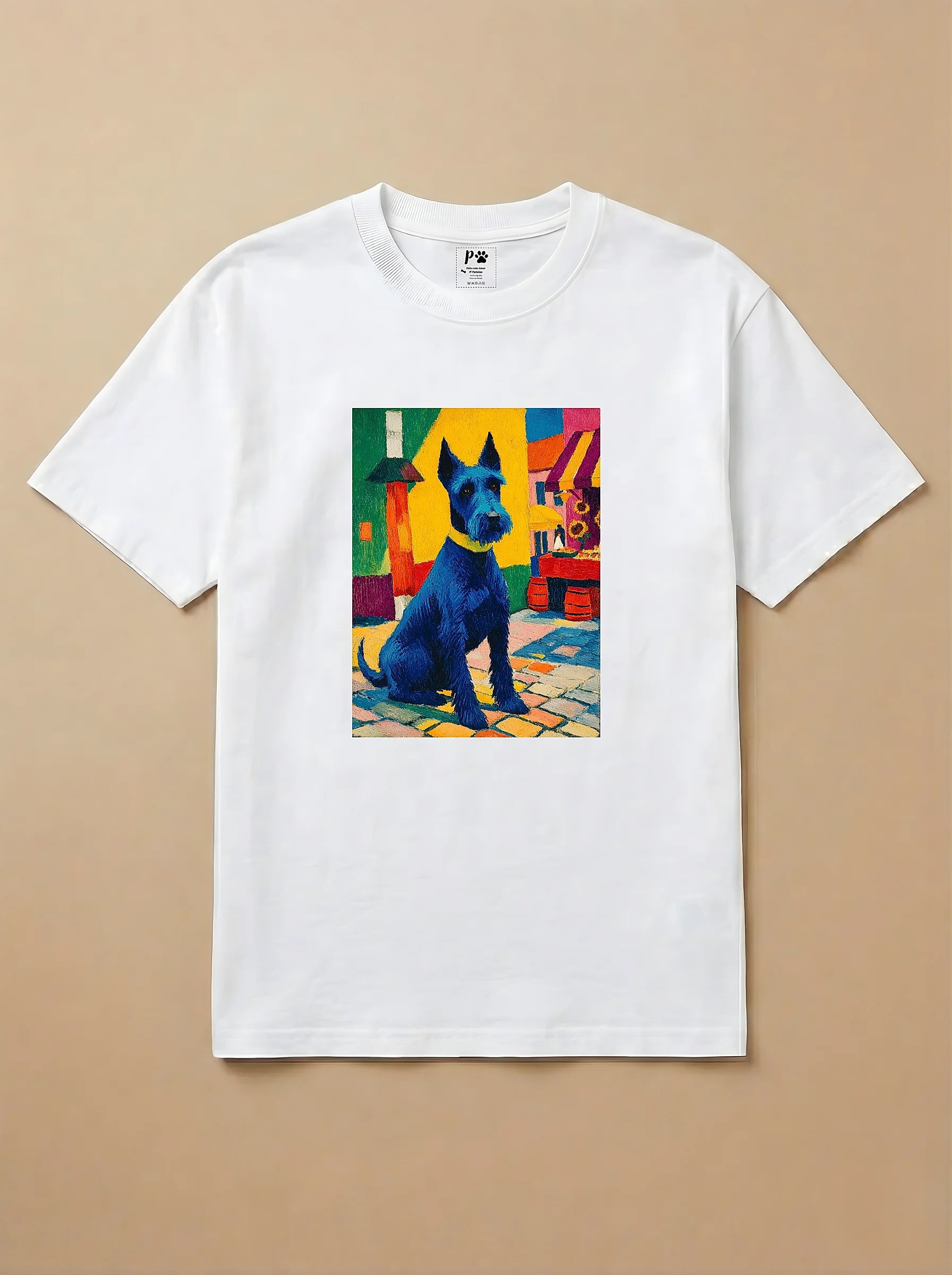 Camisa Fauvismo - Schnauzer