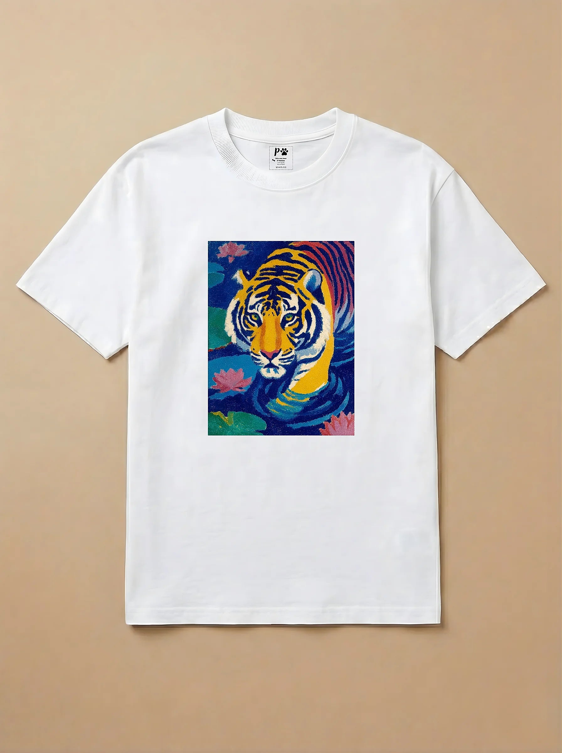 Camisa Fauvismo - Tigre