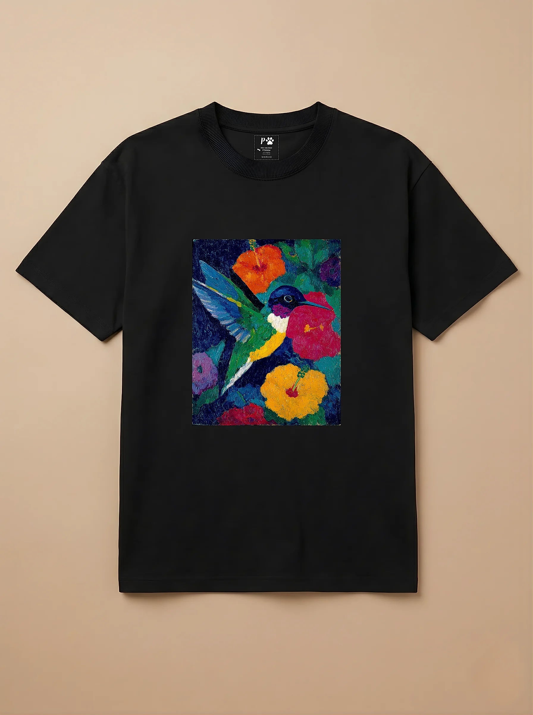 Camisa Fauvismo - Beija Flor