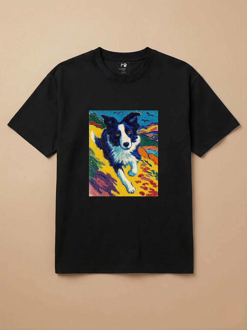 Camisa Fauvismo - Border Collie