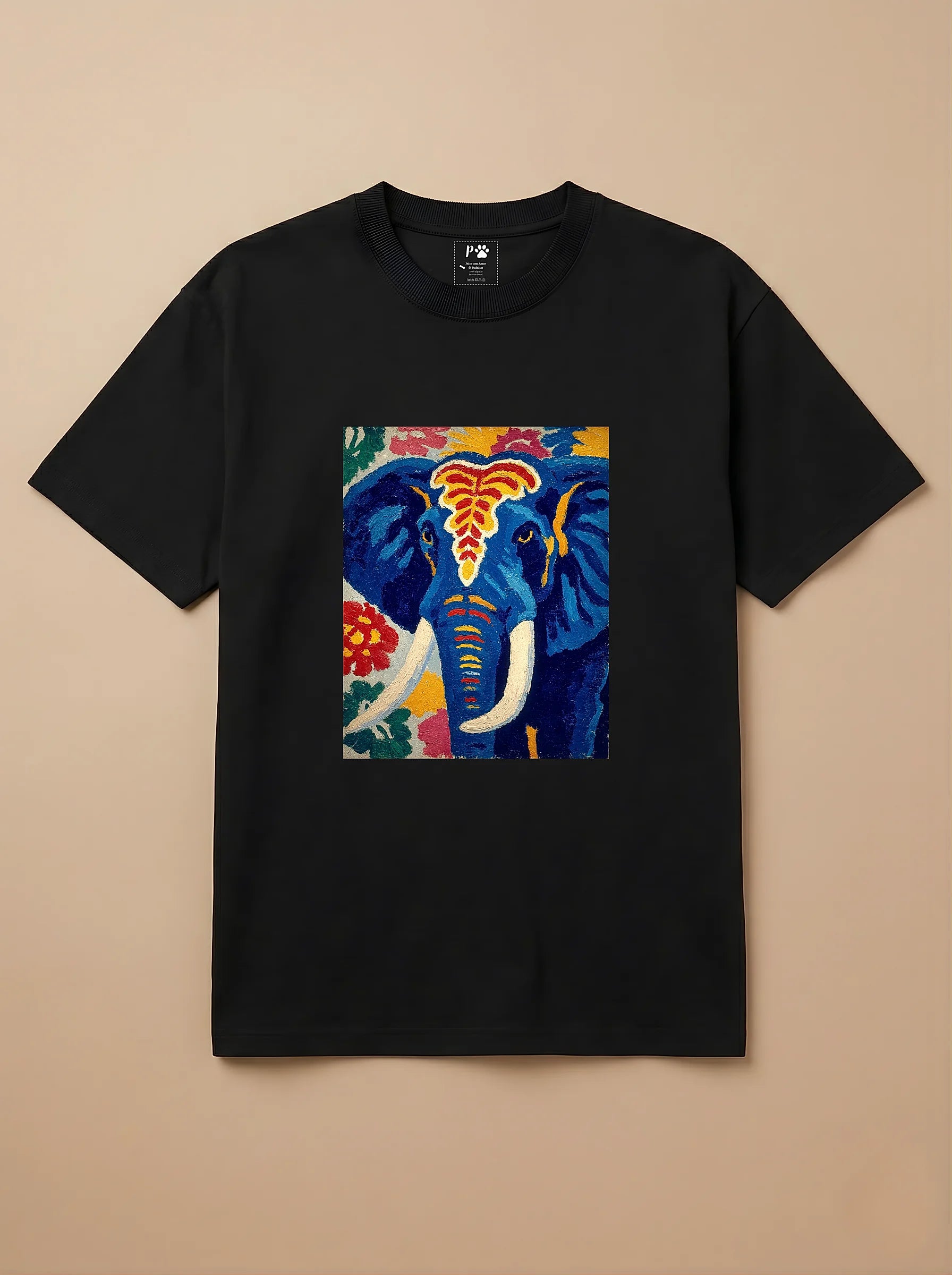 Camisa Fauvismo - Elefante