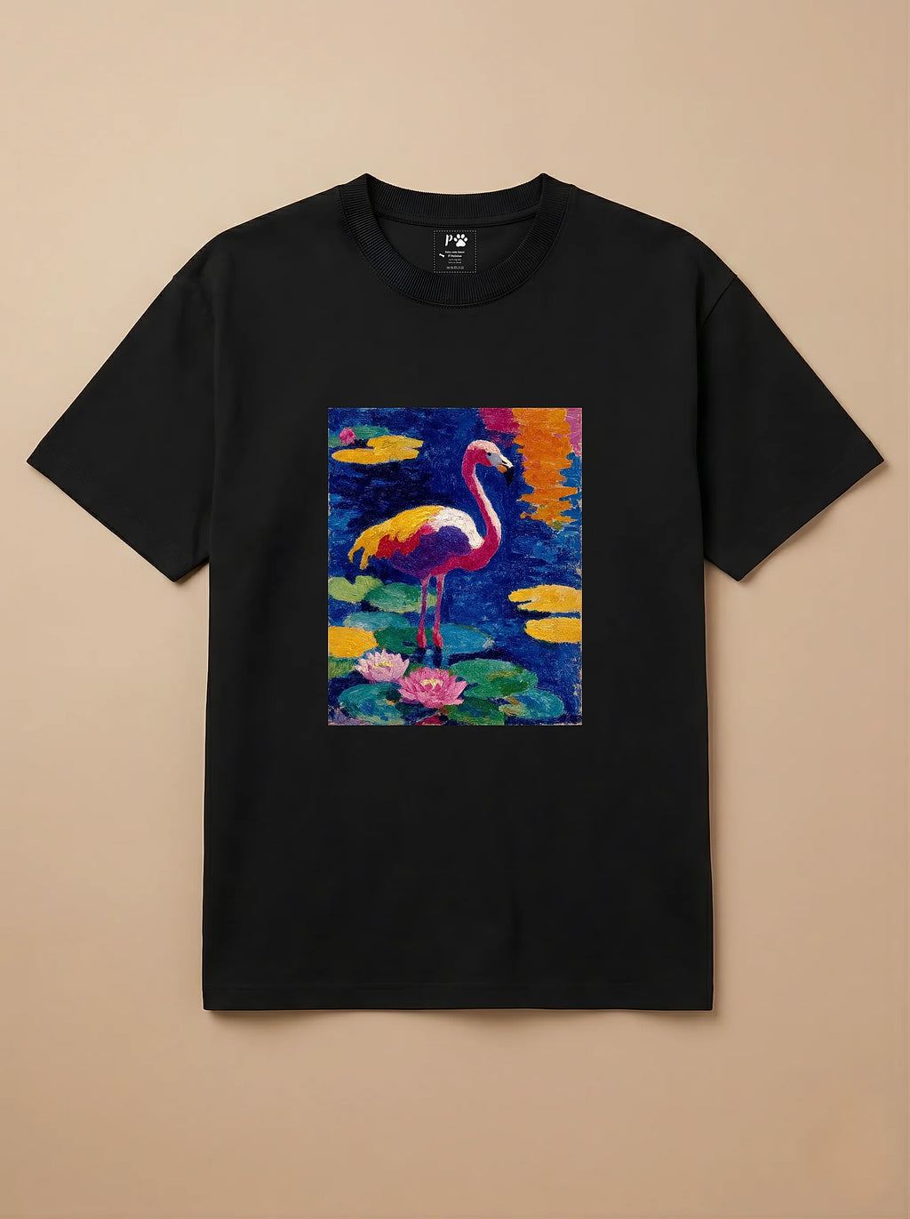 Camisa Fauvismo - Flamingo