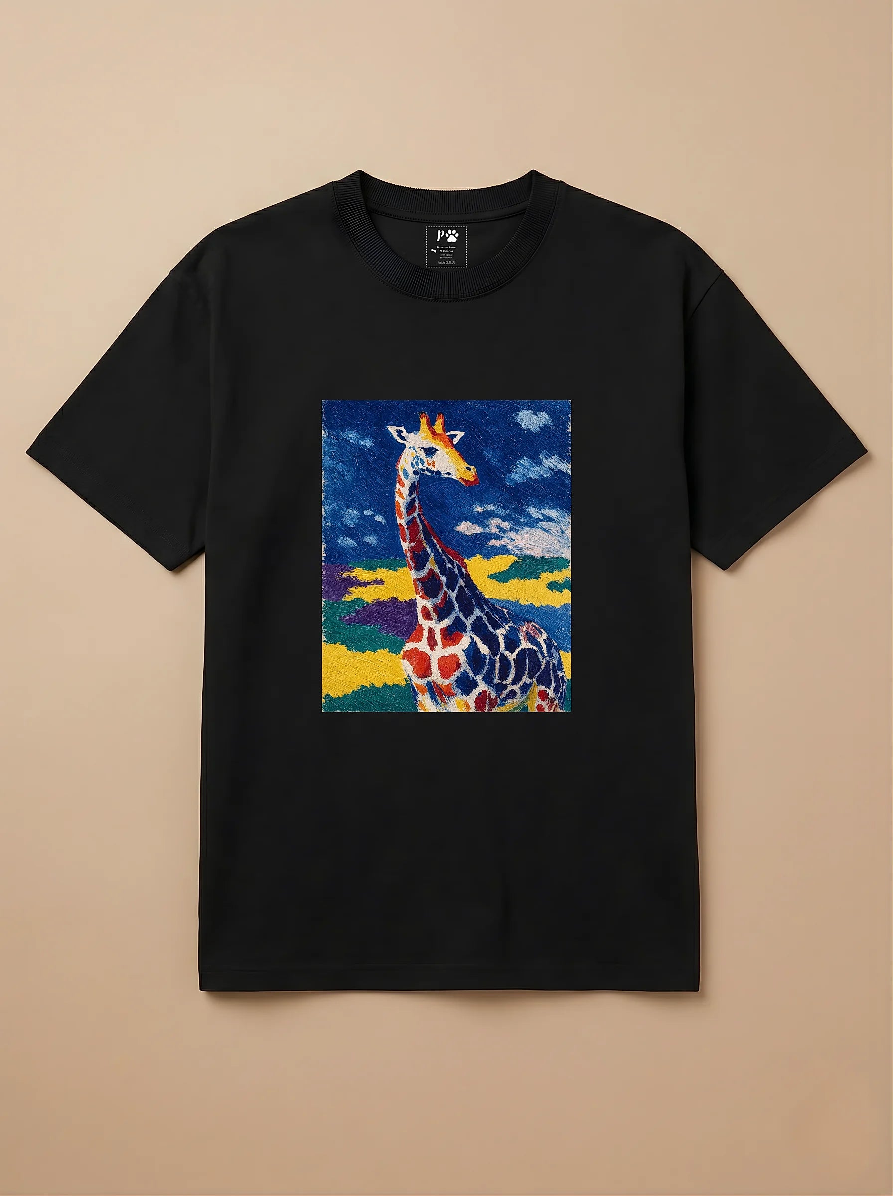 Camisa Fauvismo - Girafa