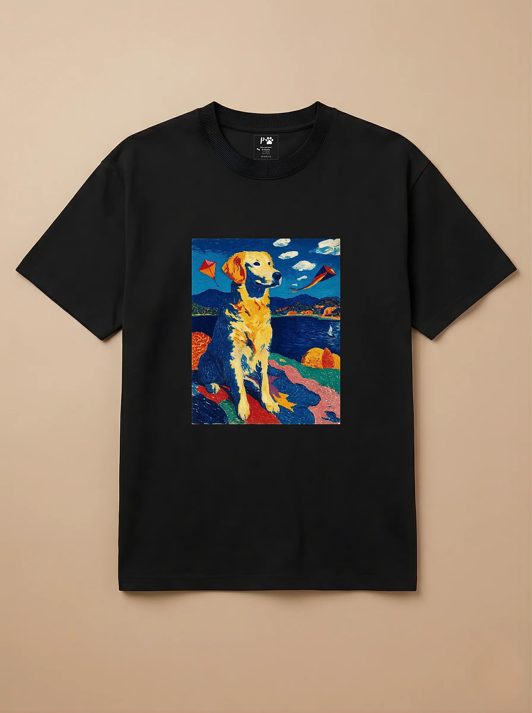 Camisa Fauvismo - Golden