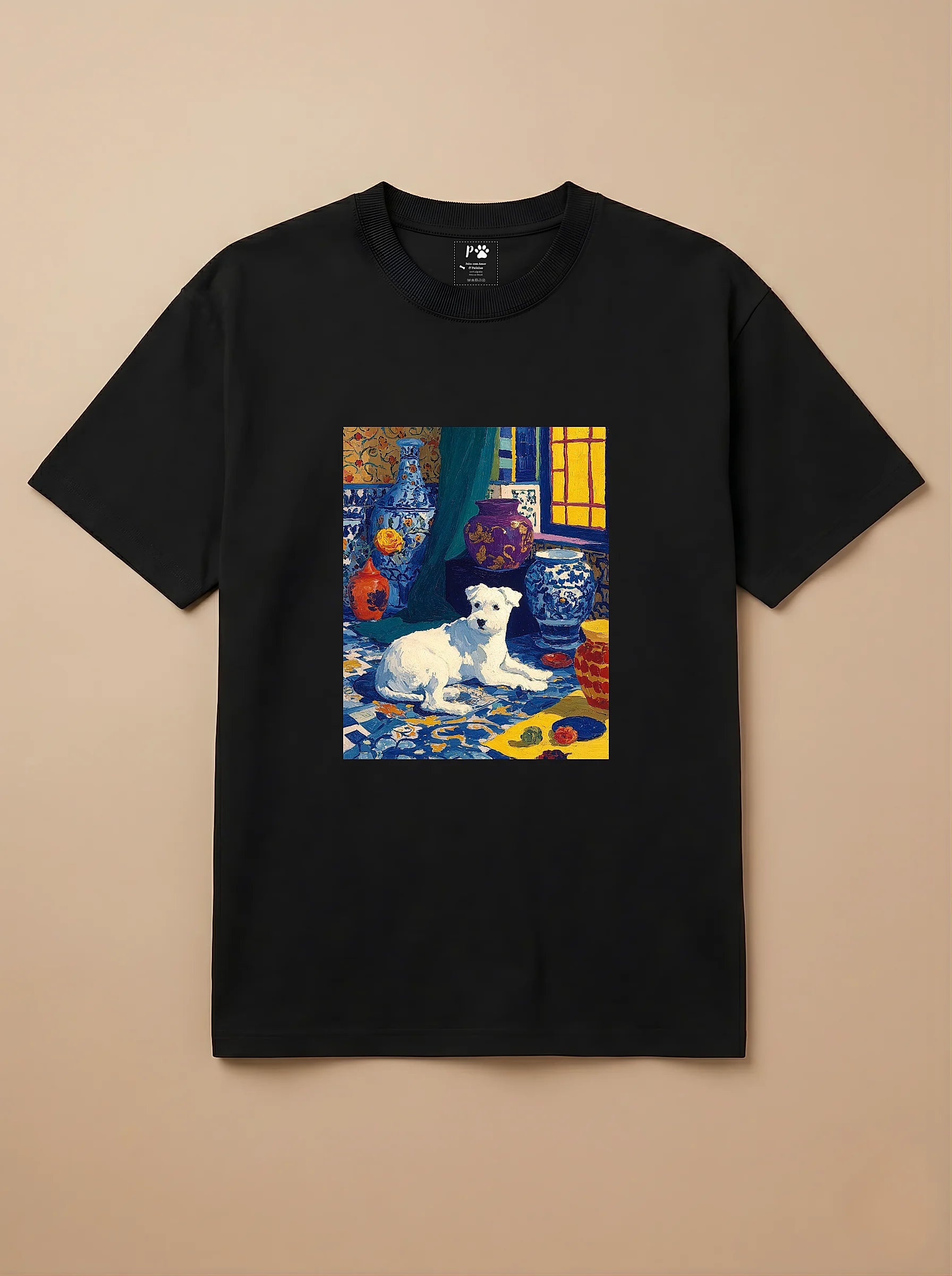 Camisa Fauvismo - Maltês