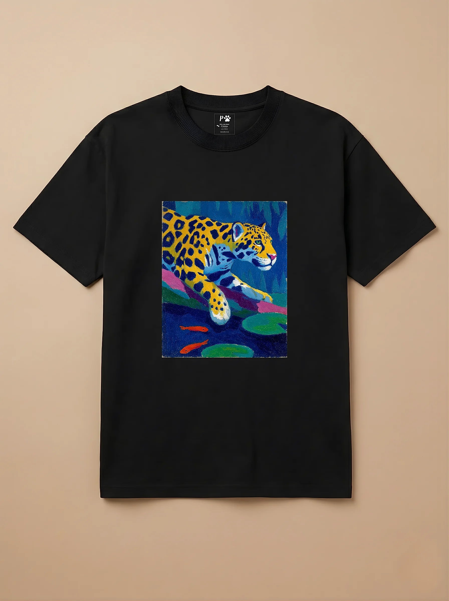 Camisa Fauvismo - Onça Pintada