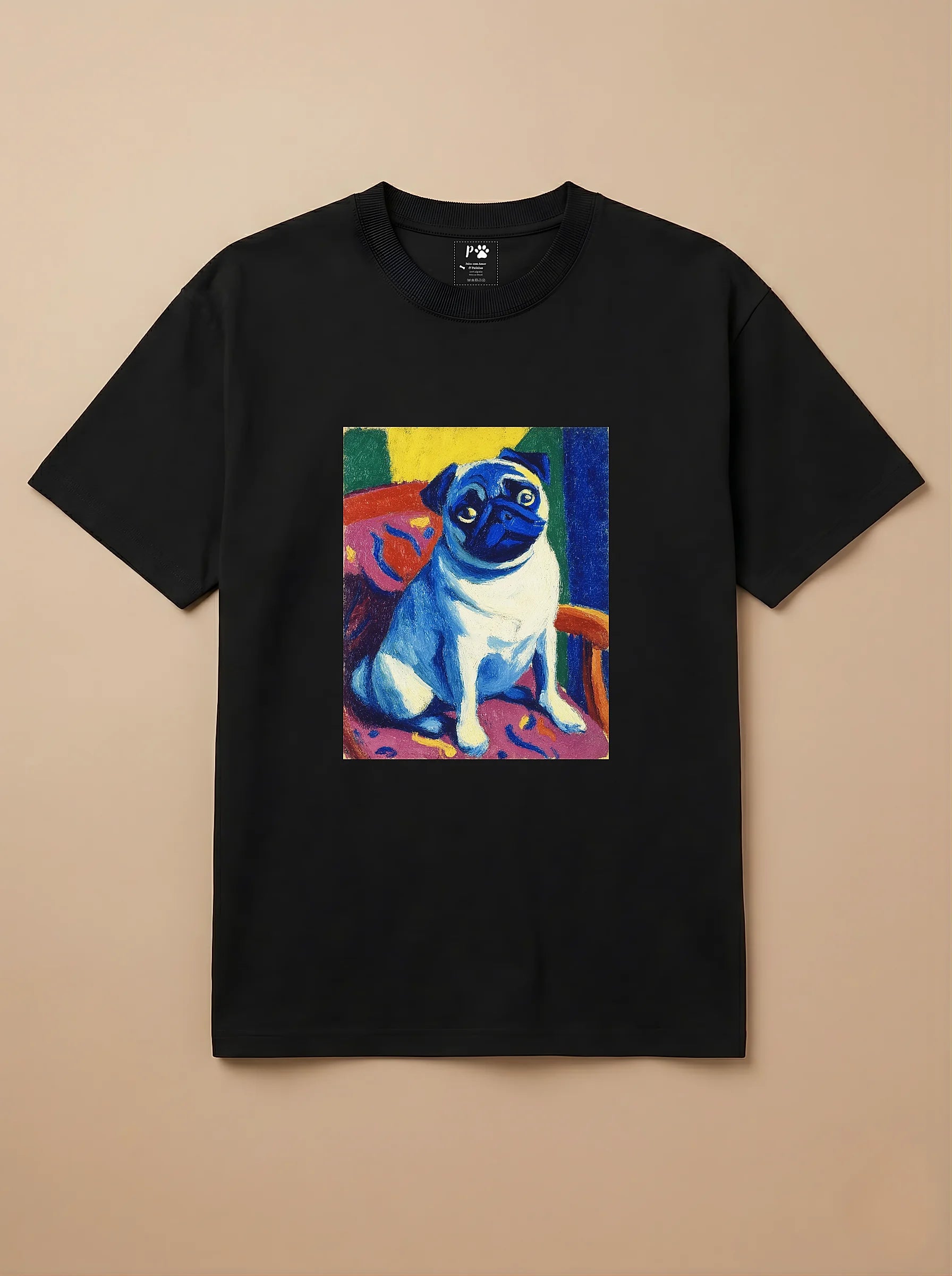 Camisa Fauvismo - Pug