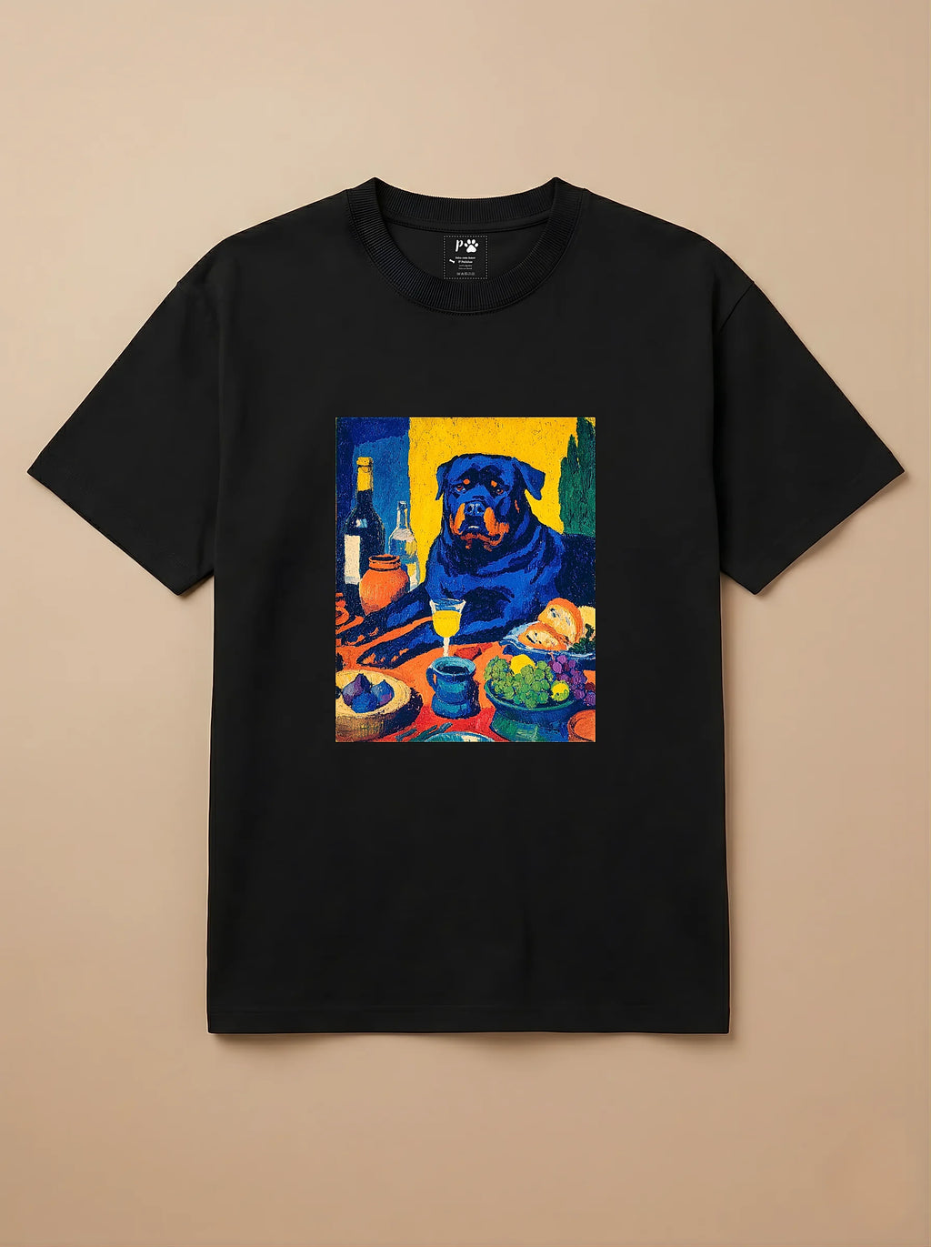 Camisa Fauvismo - Rottweiler