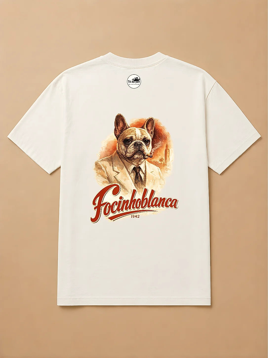 Camisa Oversized Focinhoblanca - Bulldog Francês