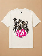 Camisa Oversized Clube do Cão - Bulldog Inglês