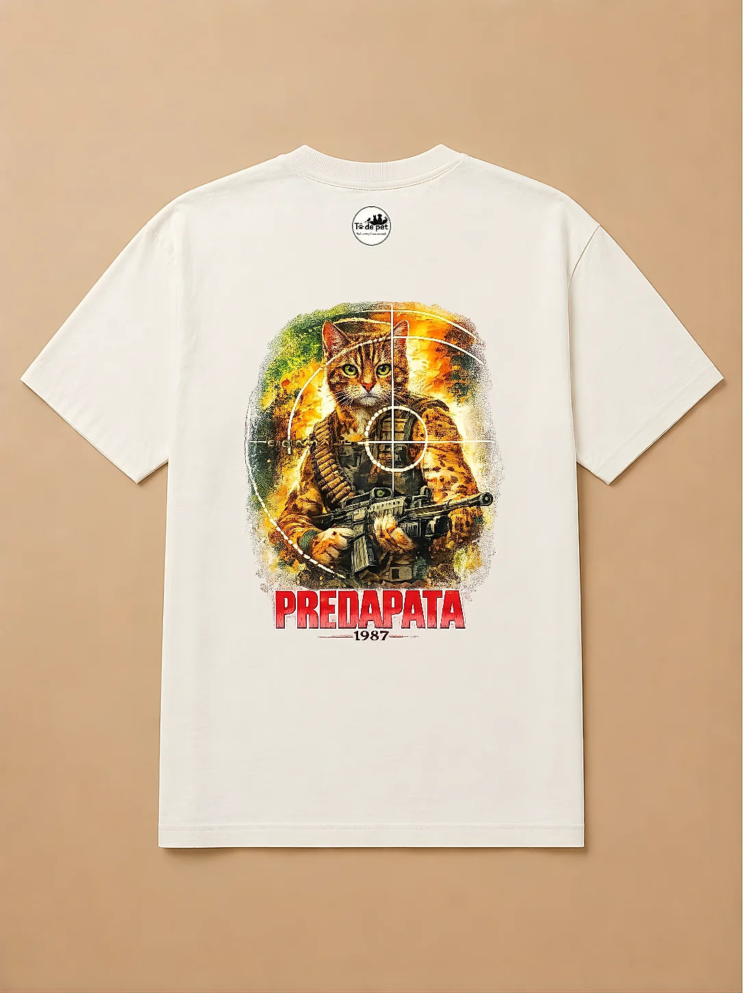 Camisa Oversized Predapata - Gato de Bengala