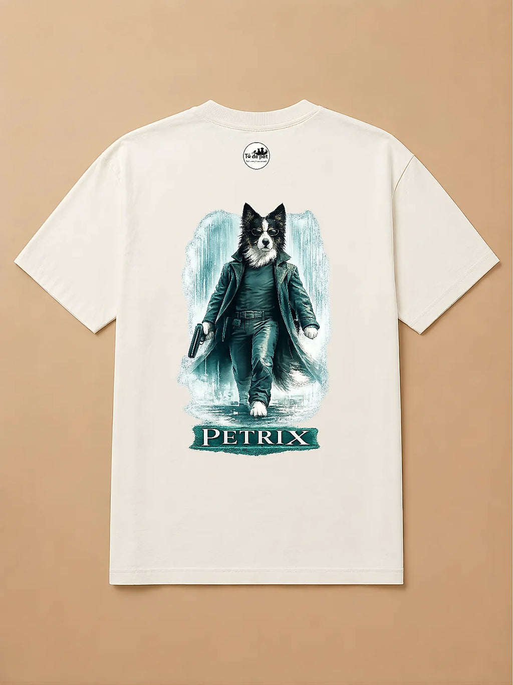 Camisa Oversized Petrix - Border Collie